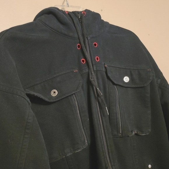 Lululemon | Men's Classic Black Full Zipper Scuba Hoodie Sweatshirt (Size XL) - Picture 4 of 14